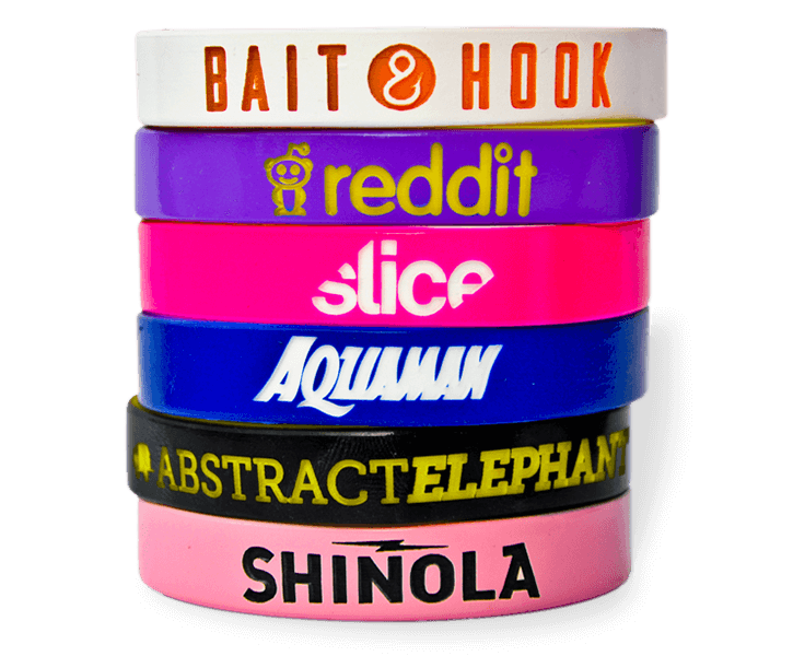 Color Coated Wristbands